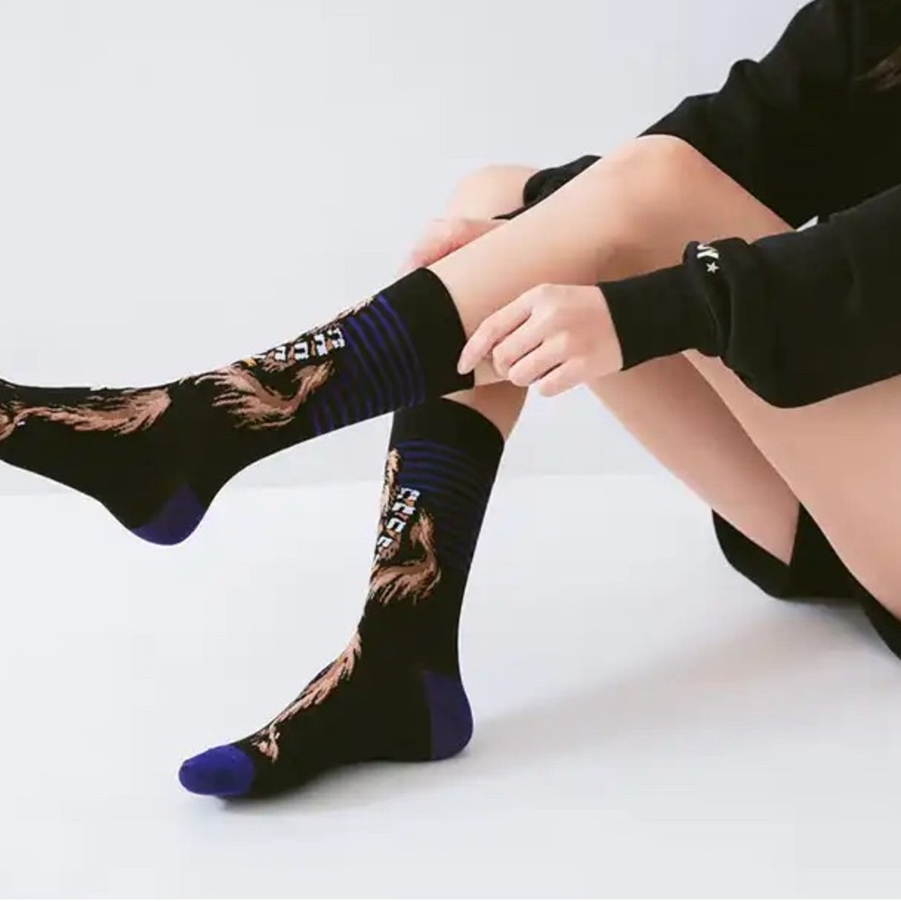 3/$20 Star Wars Stormtrooper Disney Premium Socks Men & Women One Size Fit All - Picture 3 of 7